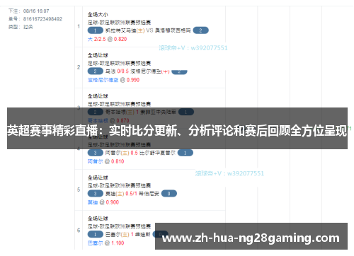 英超赛事精彩直播:实时比分更新、分析评论和赛后回顾全方位呈现 英超赛事精彩直播:实时比分更新、分析评论和赛后回顾全方位呈现